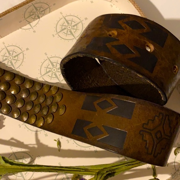 Diesel Cow Leather Belt Made In ITaly size 85cm - Picture 7 of 13